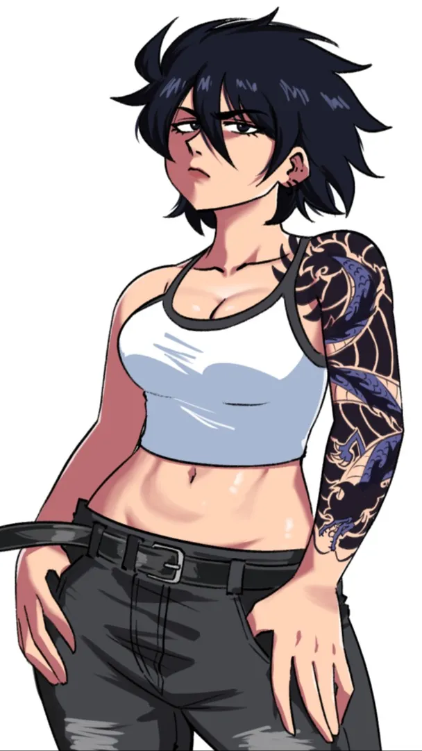 ai character: Reimi Hanamura  background