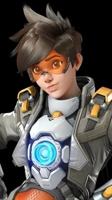 ai character: Lena Oxton background