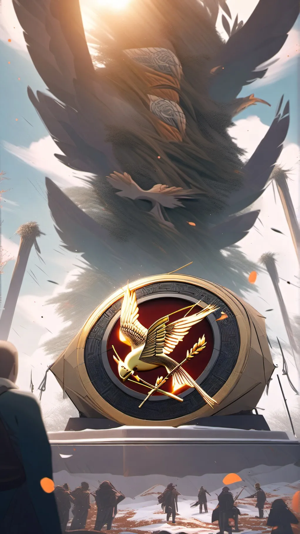 ai character: Hunger games ships background