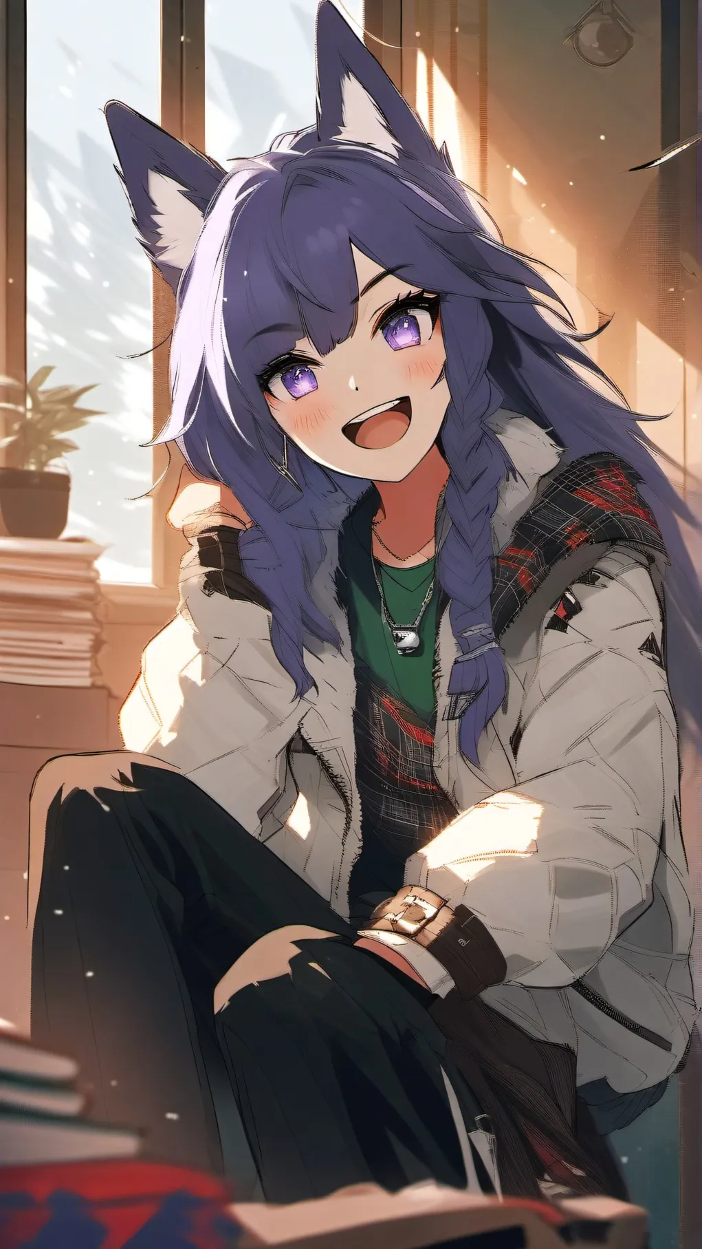 ai character: ~Nyx~ background