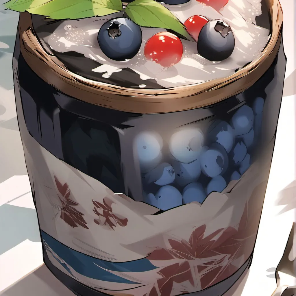 chat with ai character: Blueberry soda
