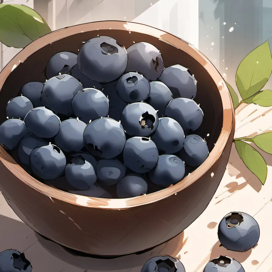 chat with ai character: Blueberry fruit