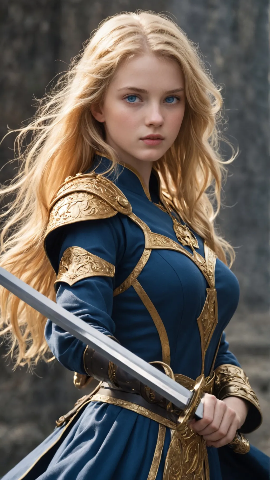 ai character: Aria background