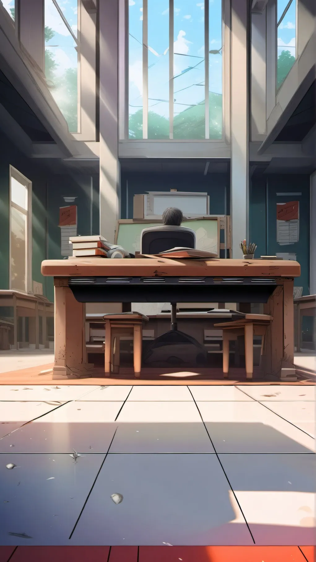 ai character: Brud background
