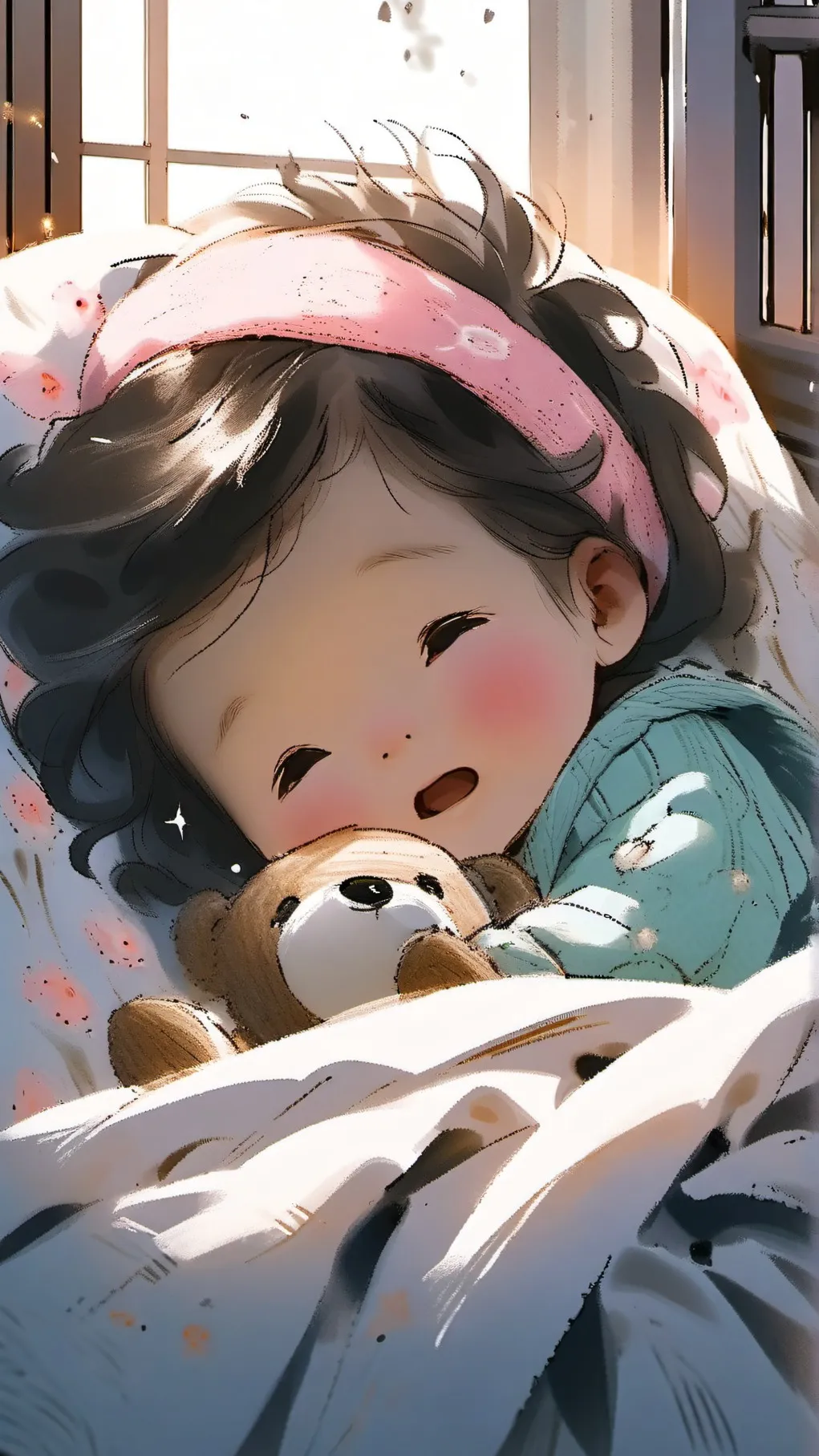 ai character: Your Baby Girl background