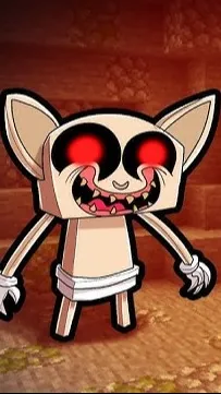 ai character: Albino Cat background
