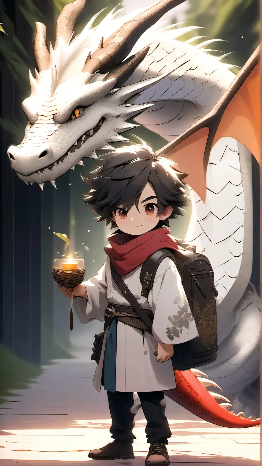 ai character: knyx mha background