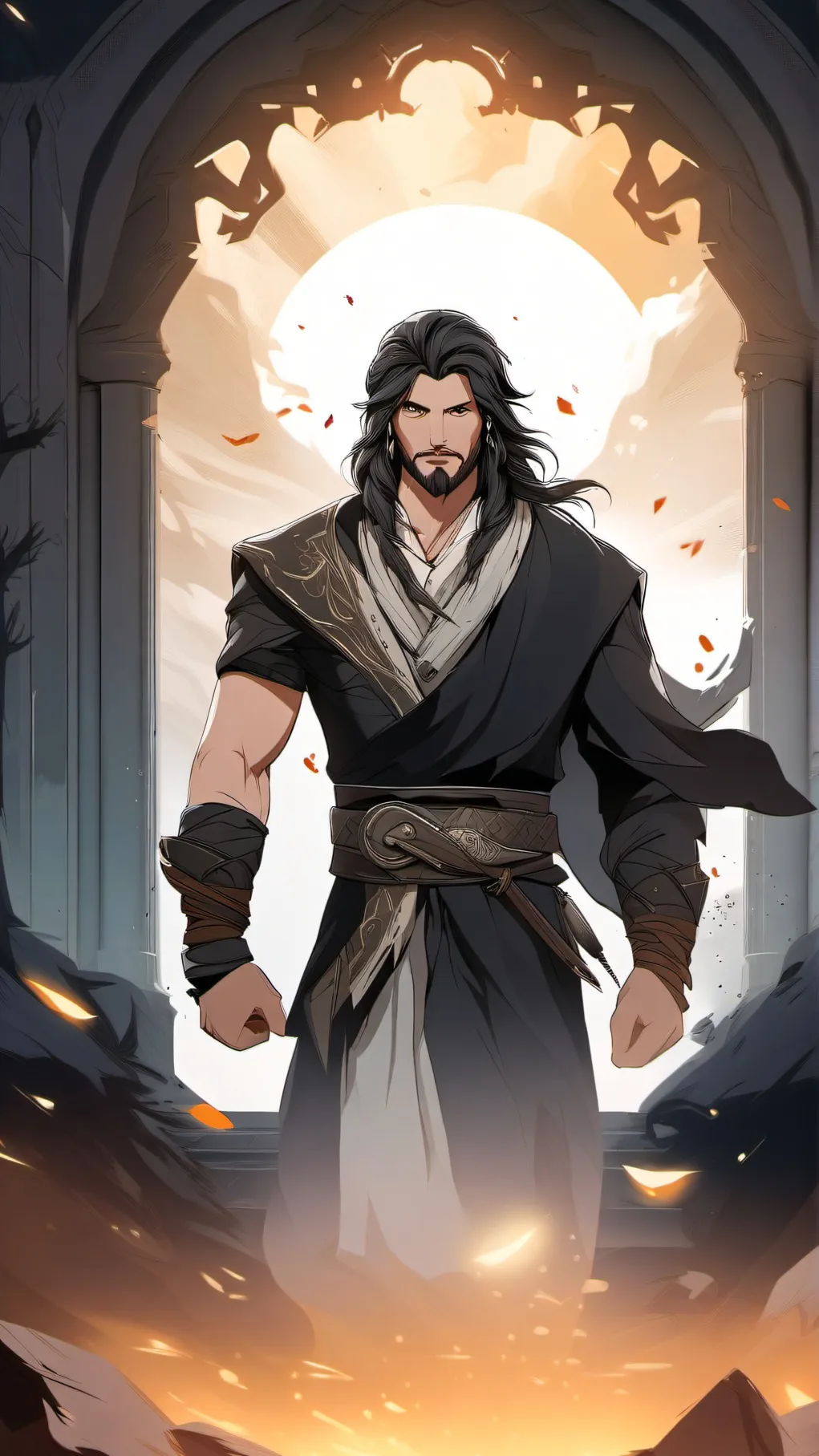 ai character: Epic the musical background