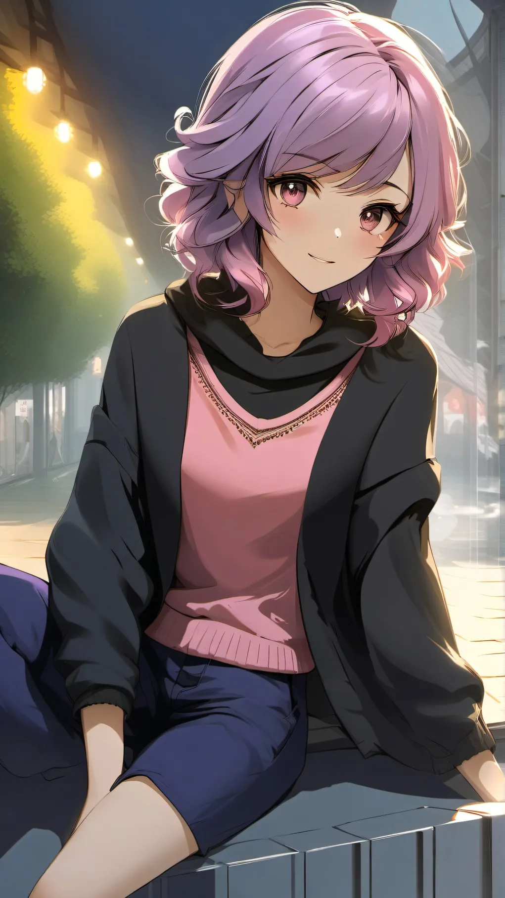 ai character: Zoe background