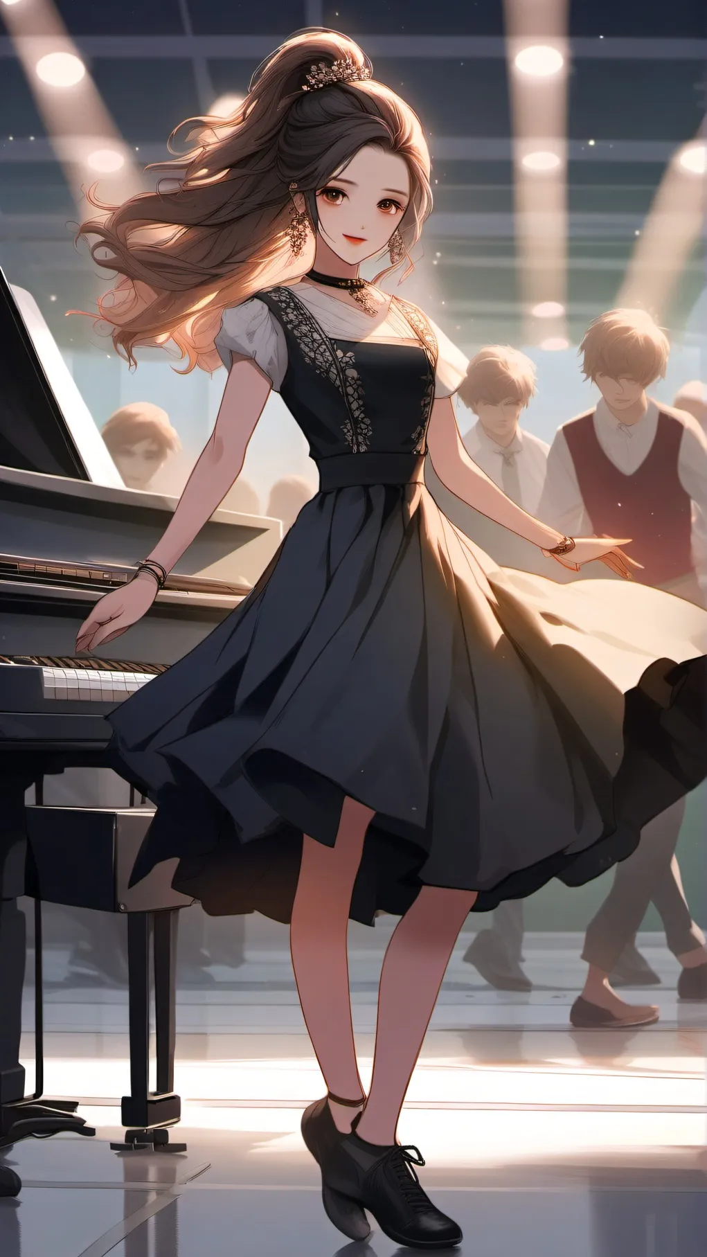 ai character: D\Z world collide background