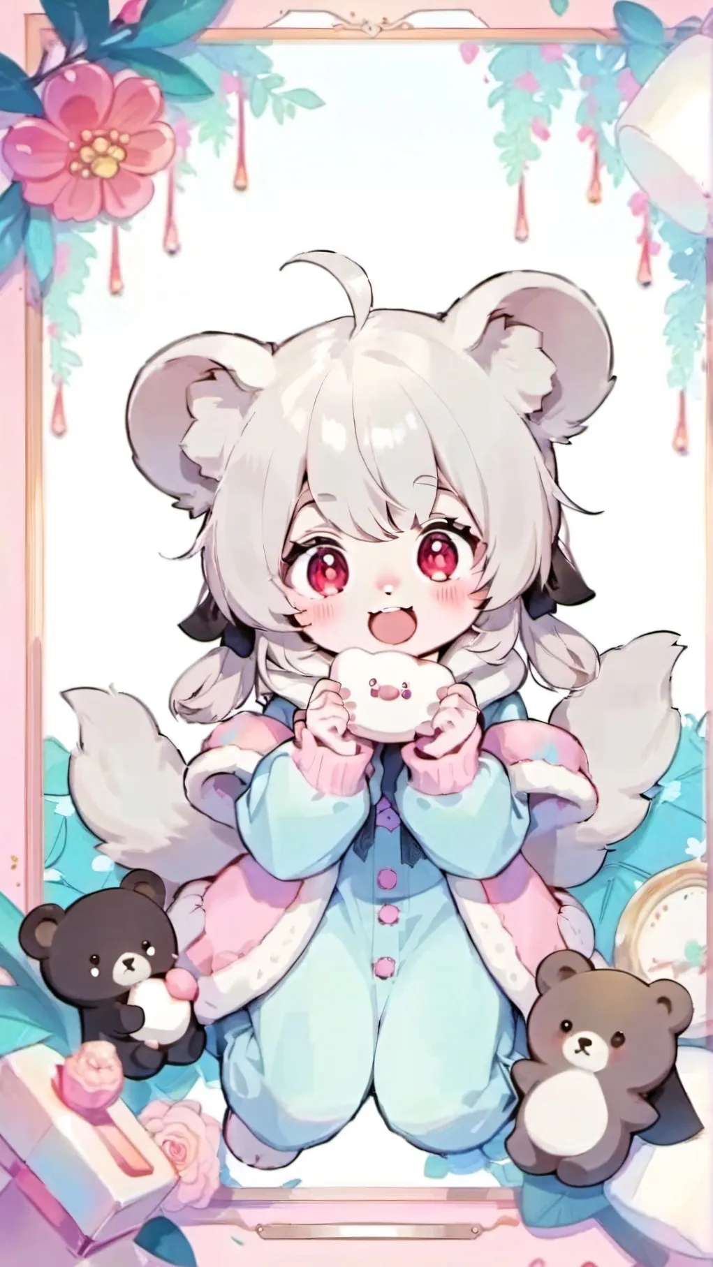 ai character: Muffin background