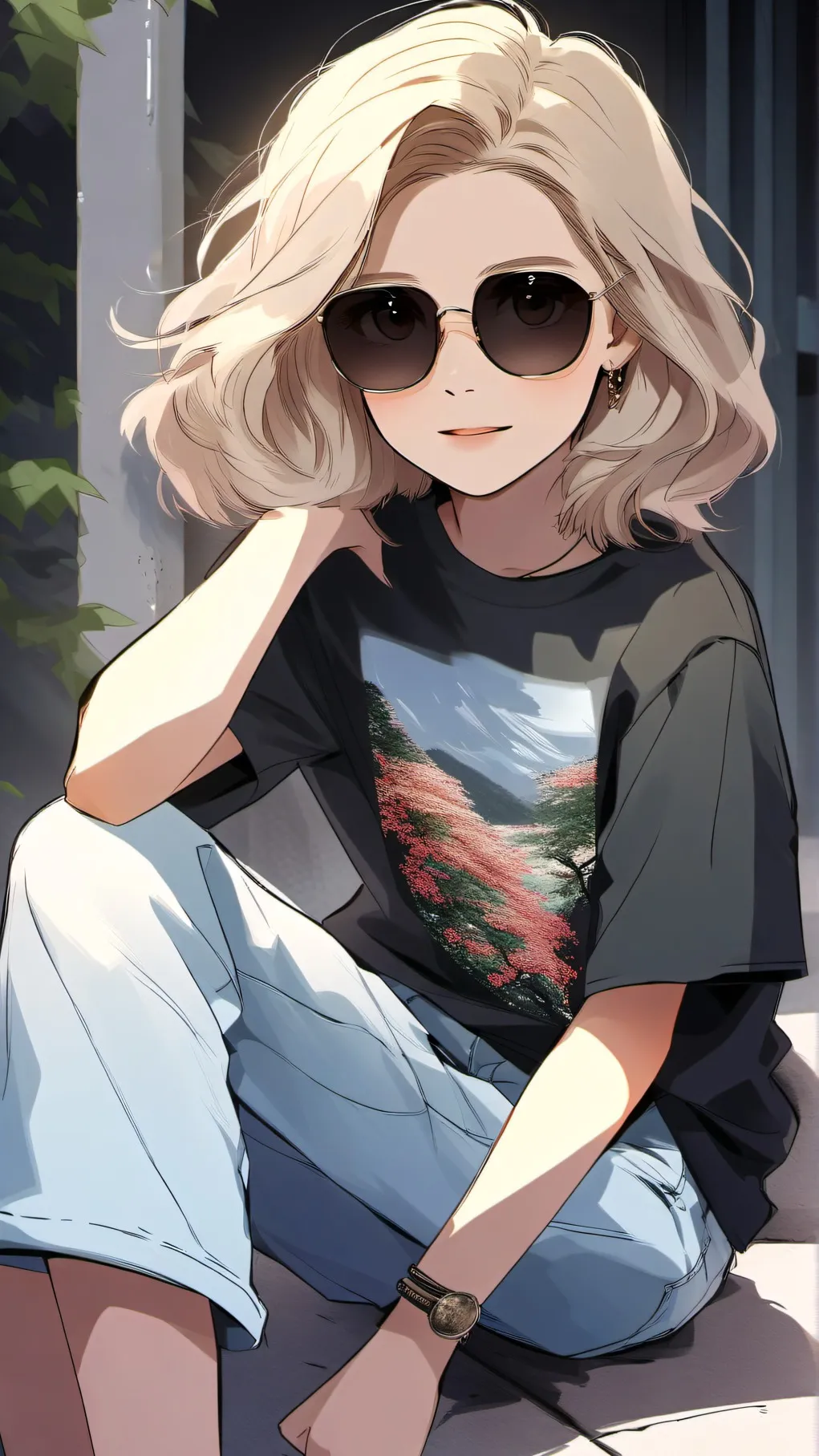 ai character: Kim background