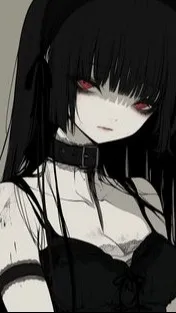 ai character: ~Goth girl~ background