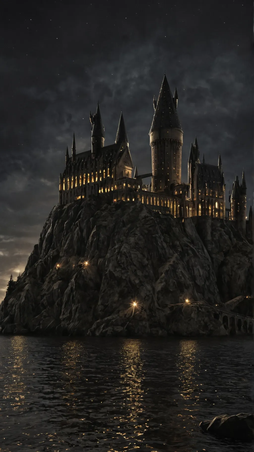 ai character: Hogwarts background