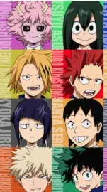 ai character: Mha care meter background