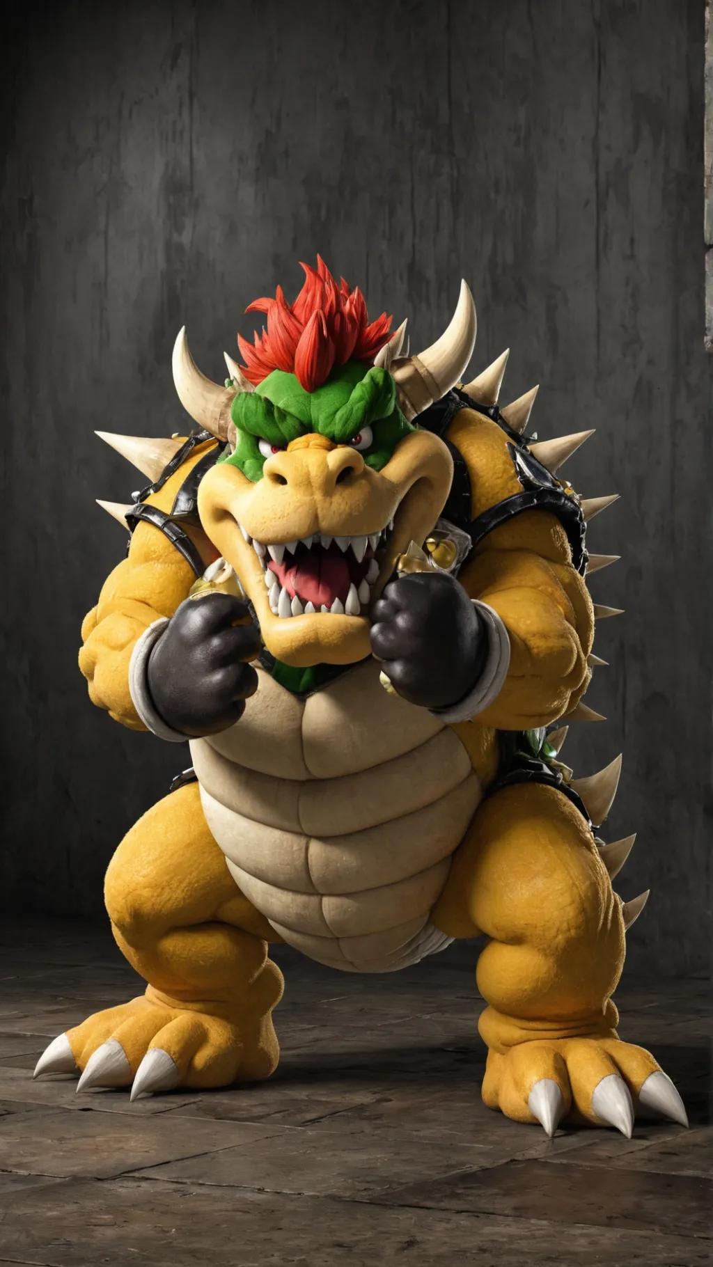 ai character: Bowser background