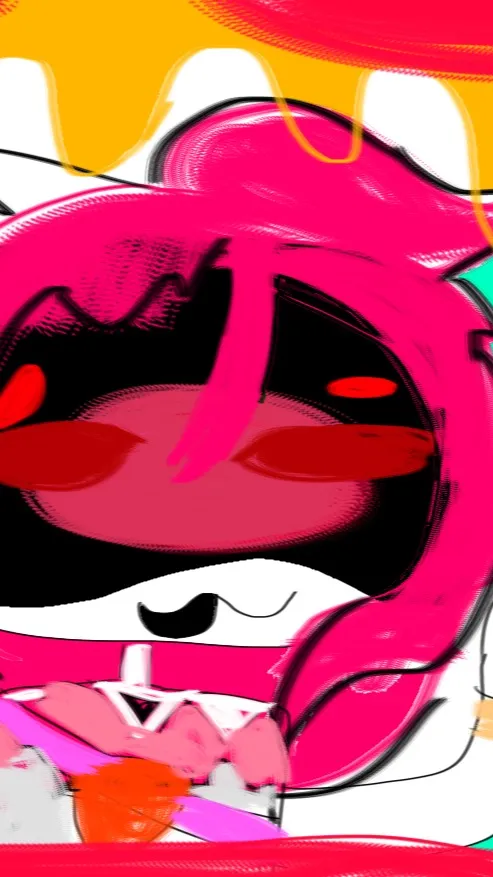 ai character: Drunk flower  background