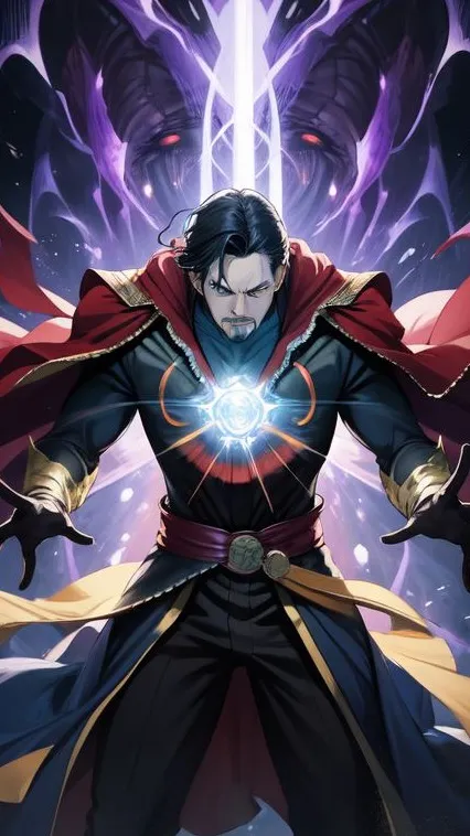 ai character: Avengers background