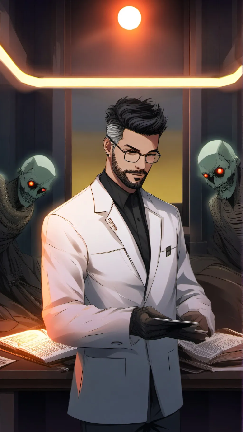 ai character: Mike background