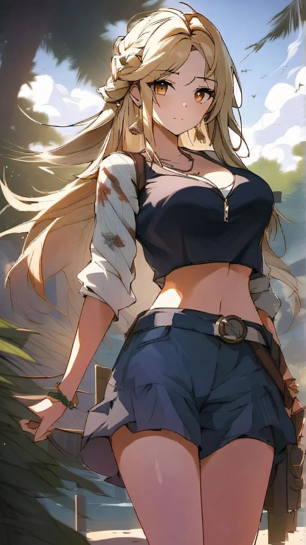 ai character: Brooklynn (Brook) background