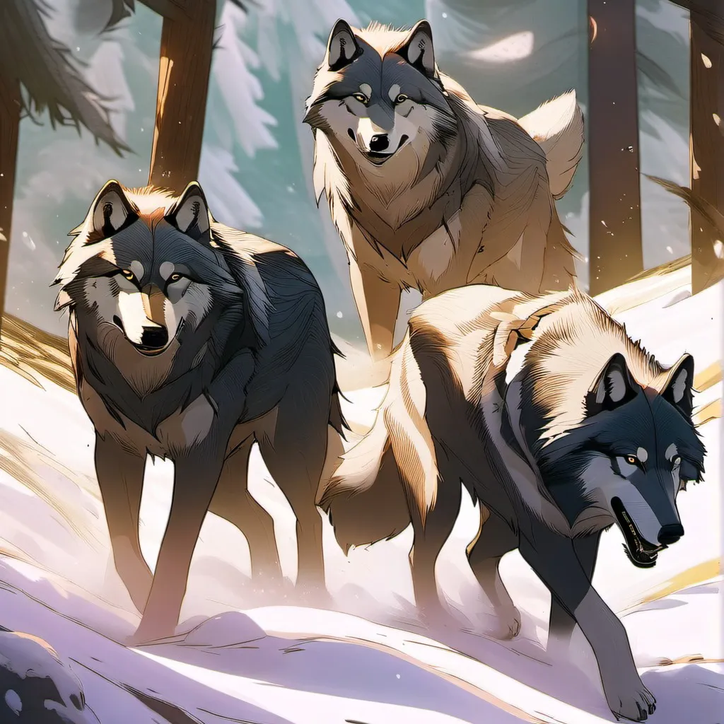 chat with ai character: Fire Pack (Wolves)