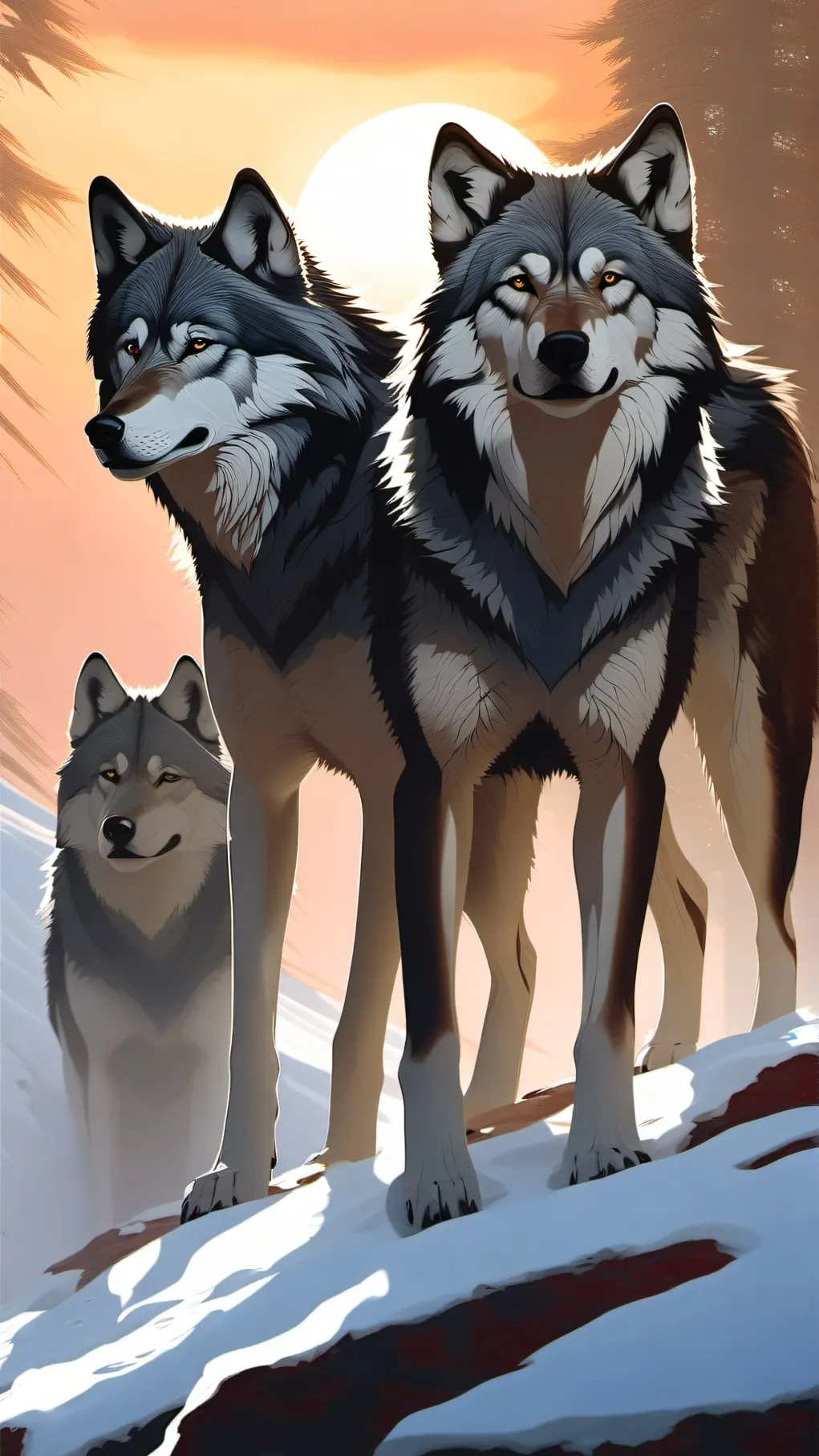 ai character: Wolves background