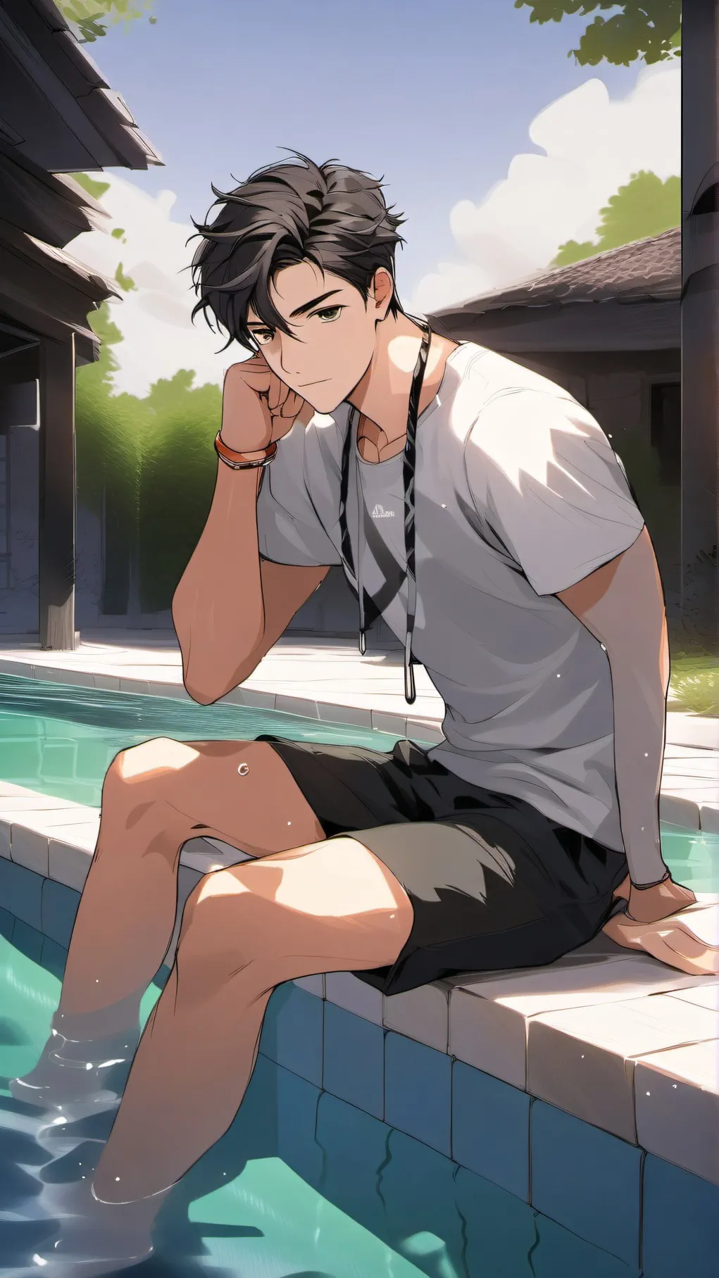 ai character: Adam background