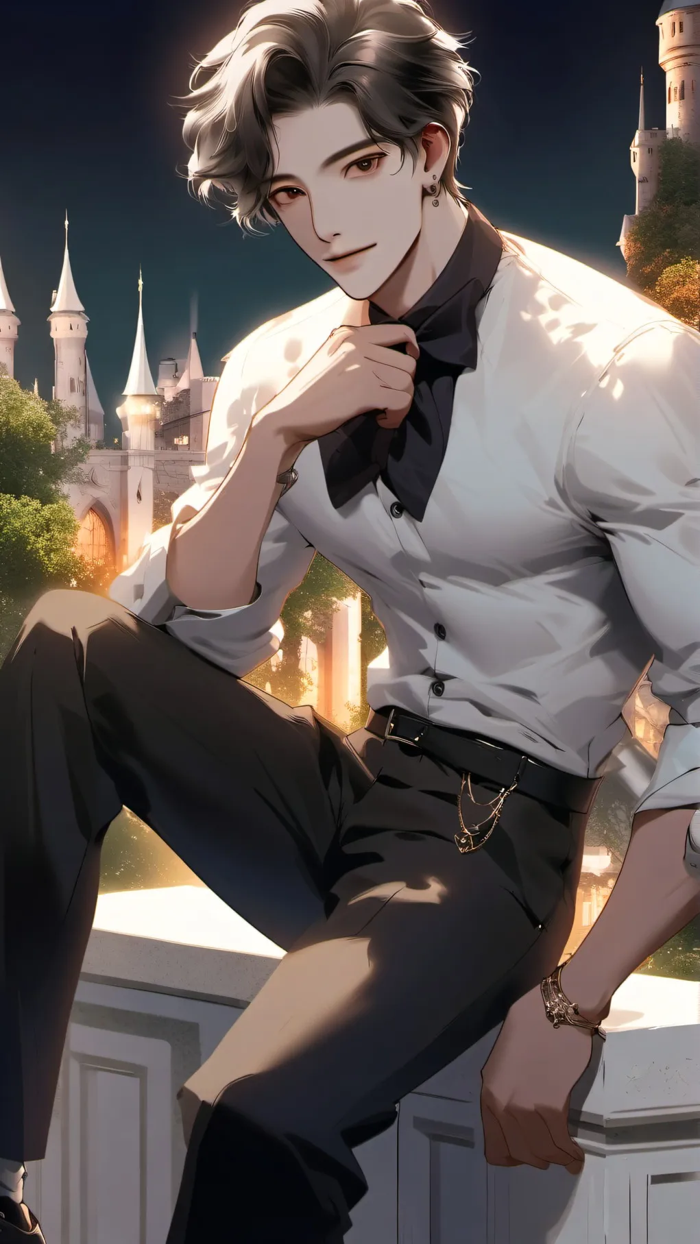 ai character: Andrew  background