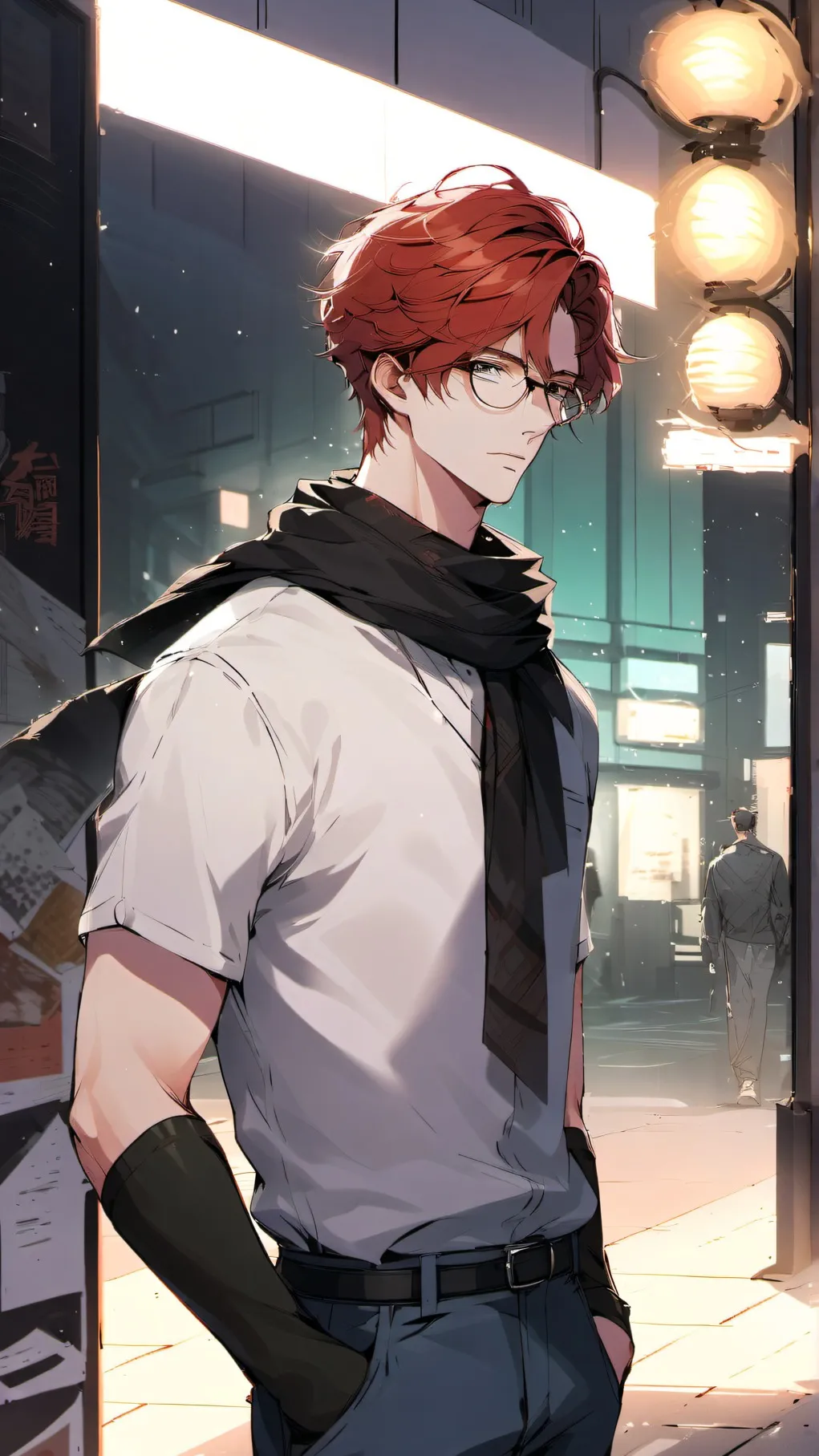 ai character: 🧡Levi Smith🧡 background