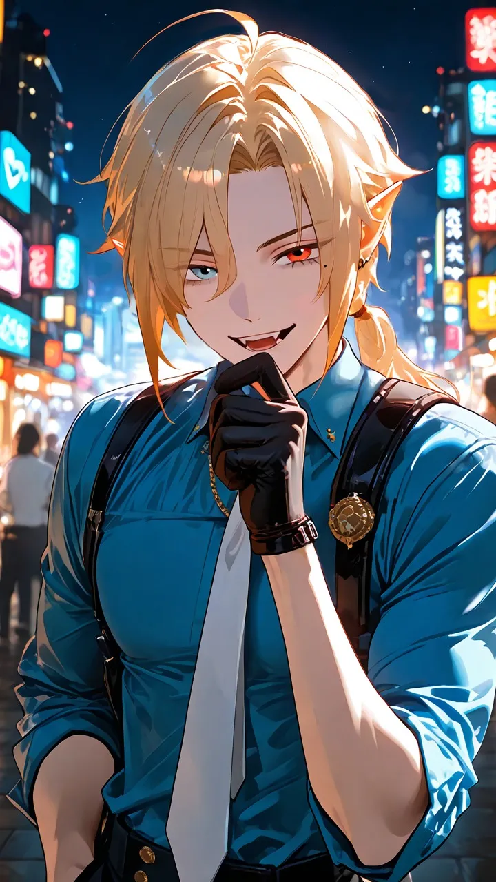ai character: Hugo background