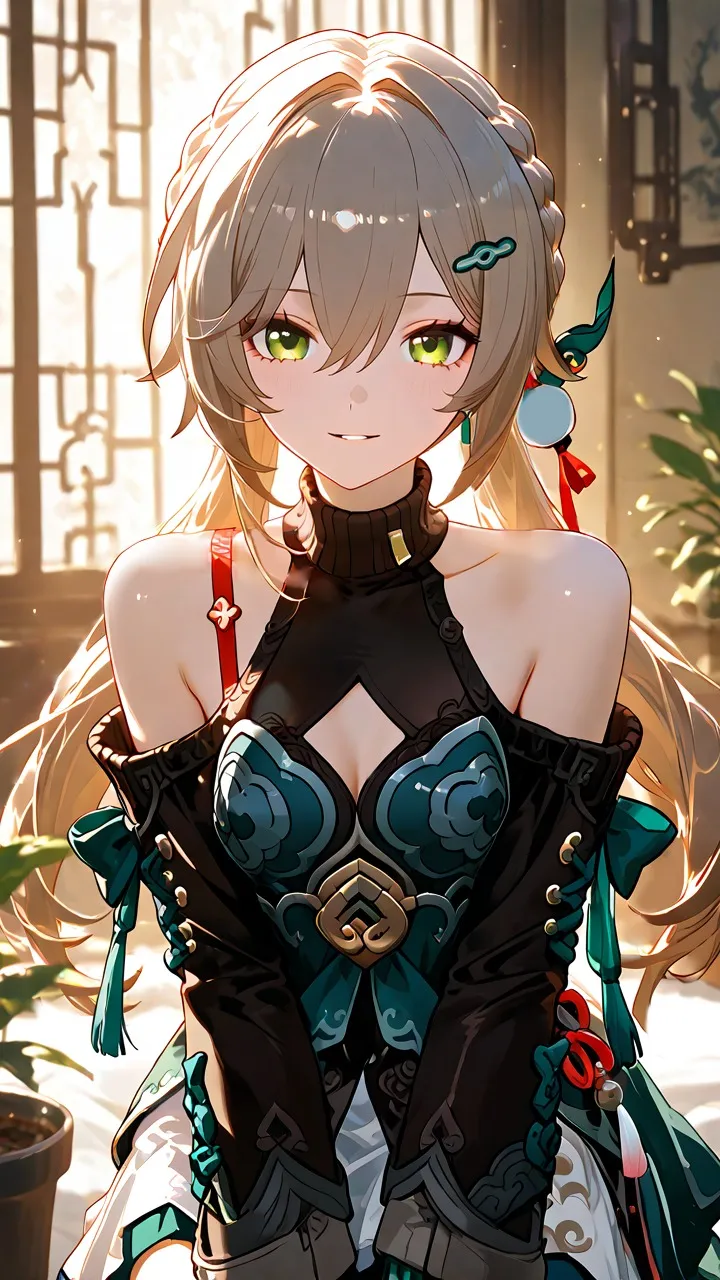 ai character: Qingque background