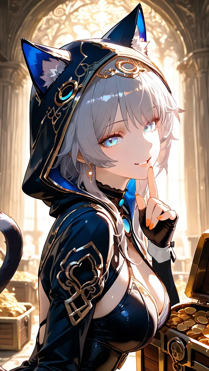 ai character: Cipher background