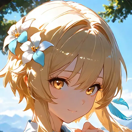 chat with ai character: Lumine