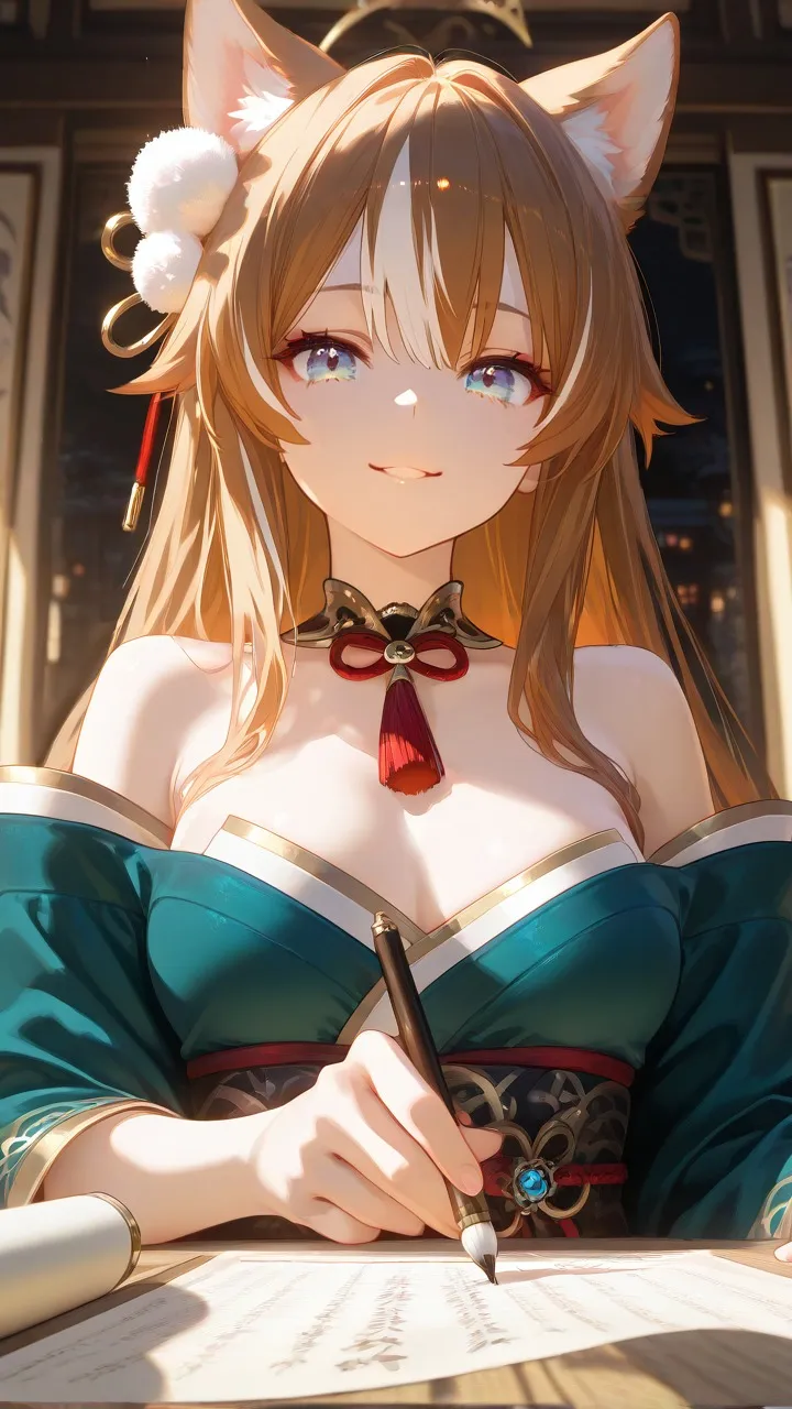 ai character: Miss Hina background
