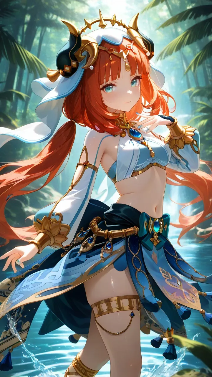 ai character: Nilou background