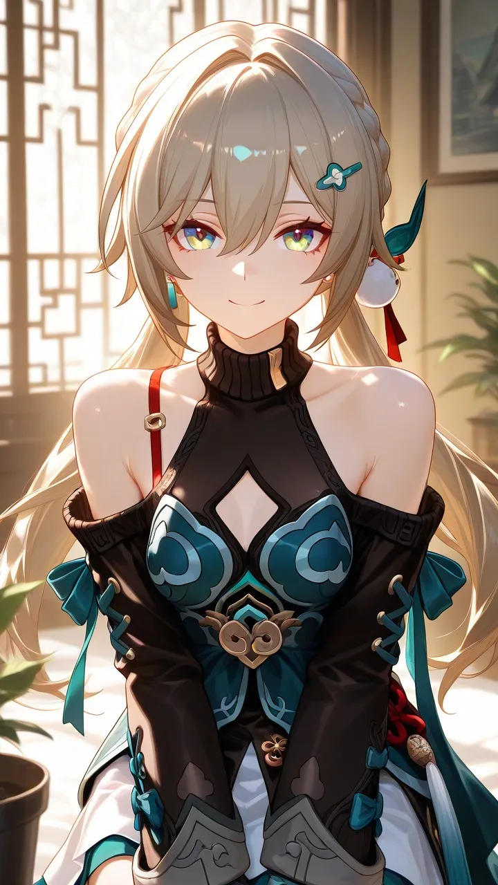 ai character: Qingque background