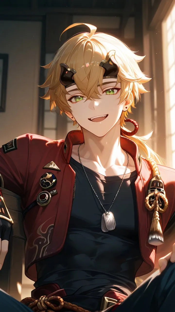 ai character: Thoma background