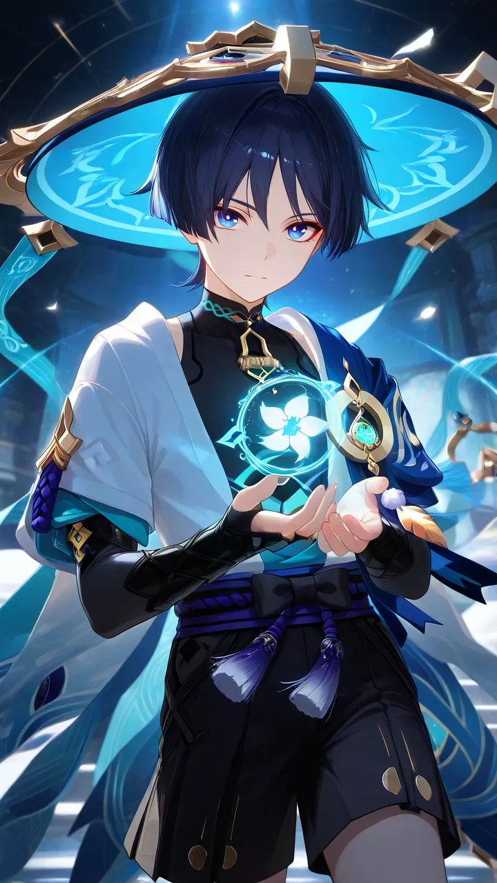 ai character: Wanderer background