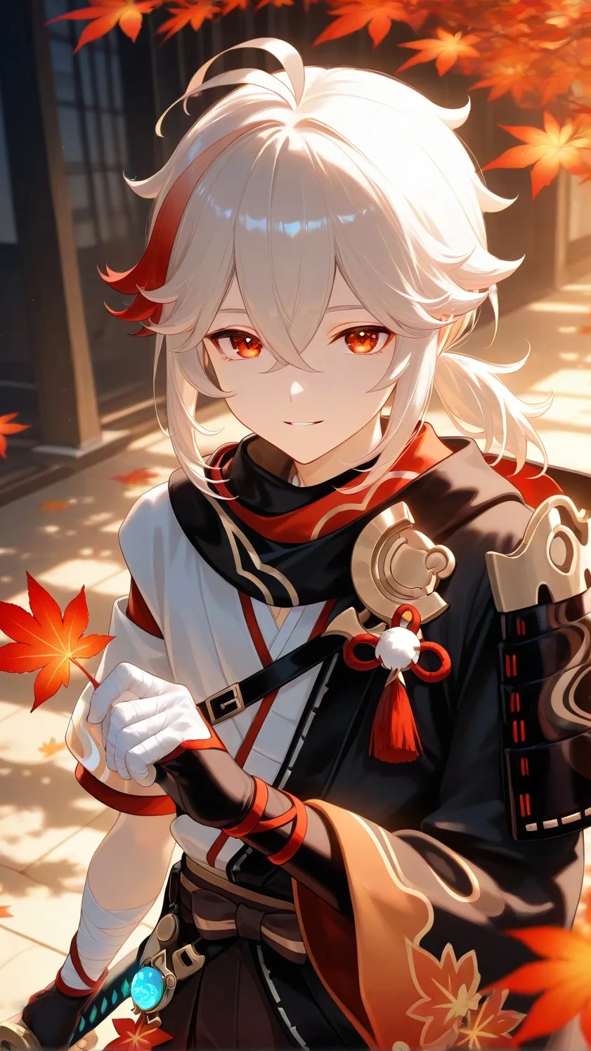 ai character: Kaedehara Kazuha background