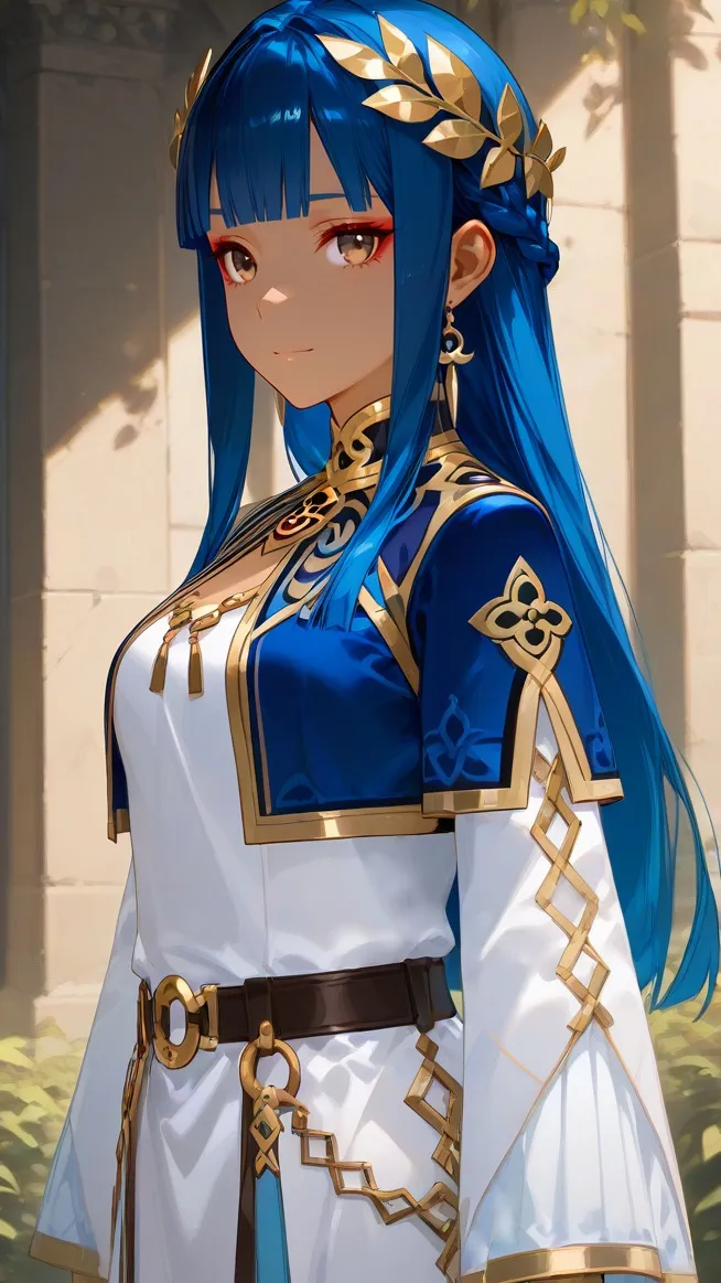 ai character: Setaria background