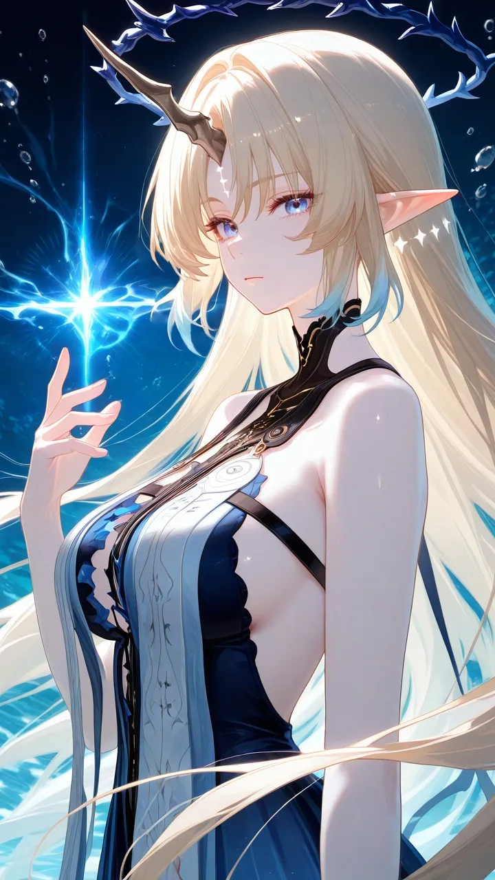 ai character: Fleurdelys background