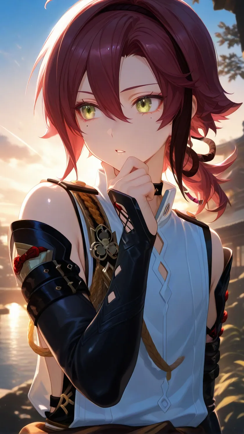 ai character: Shikanoin Heizou background