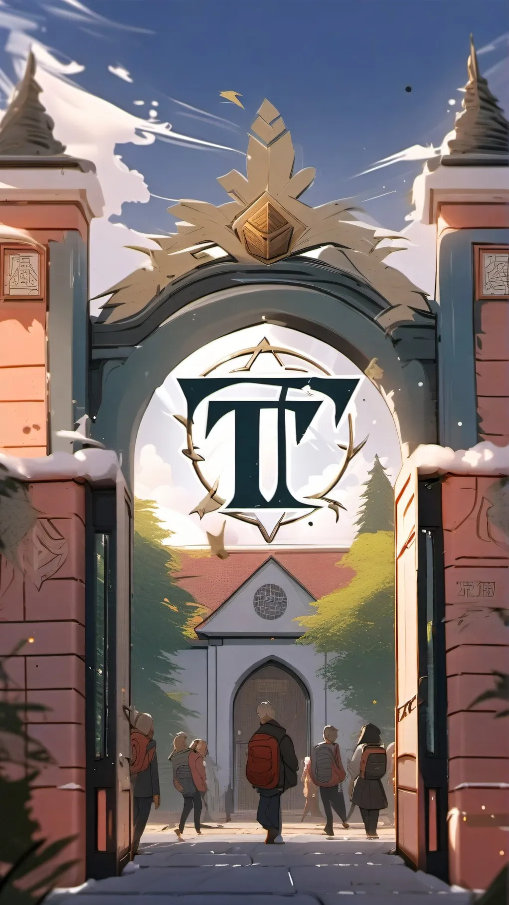 ai character: Magical school background