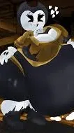 ai character: female bendy vore background
