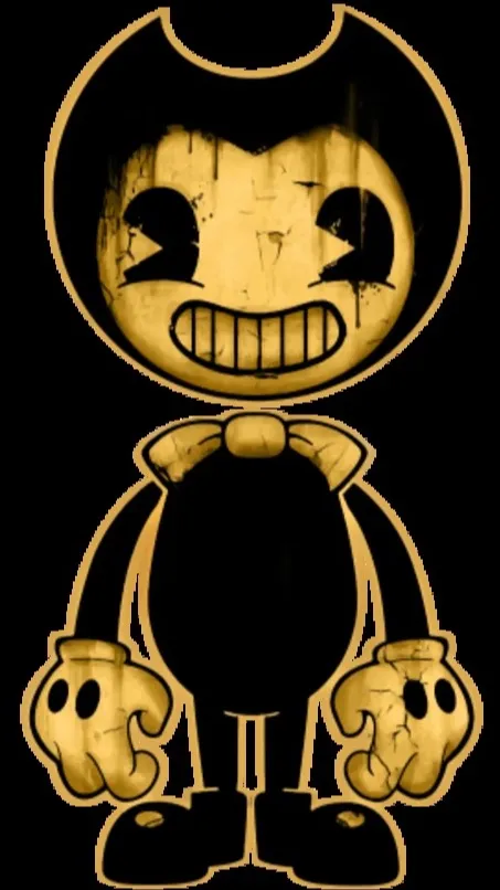 ai character: Bendy & the ink  background