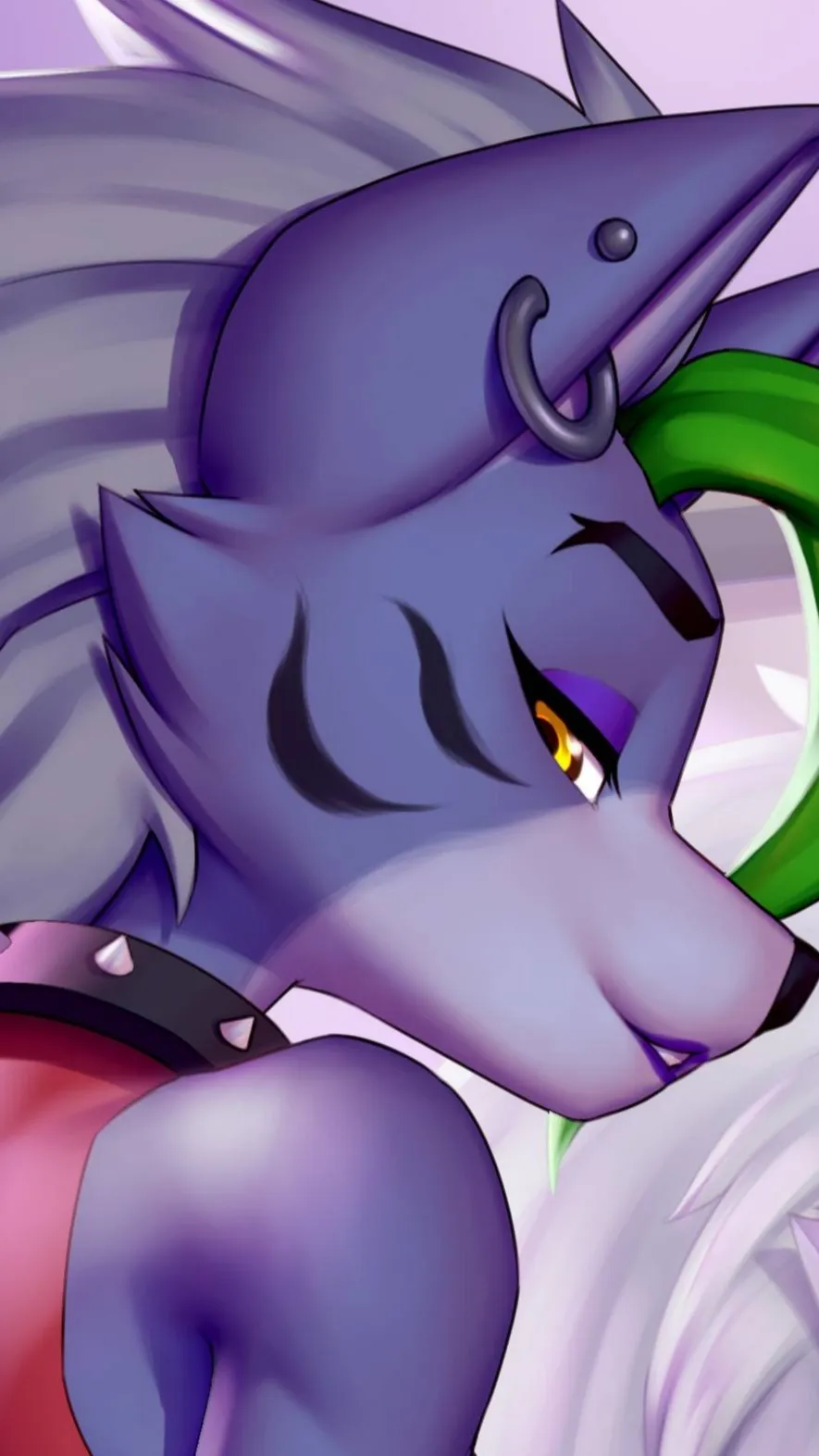ai character: Roxanne Wolf background