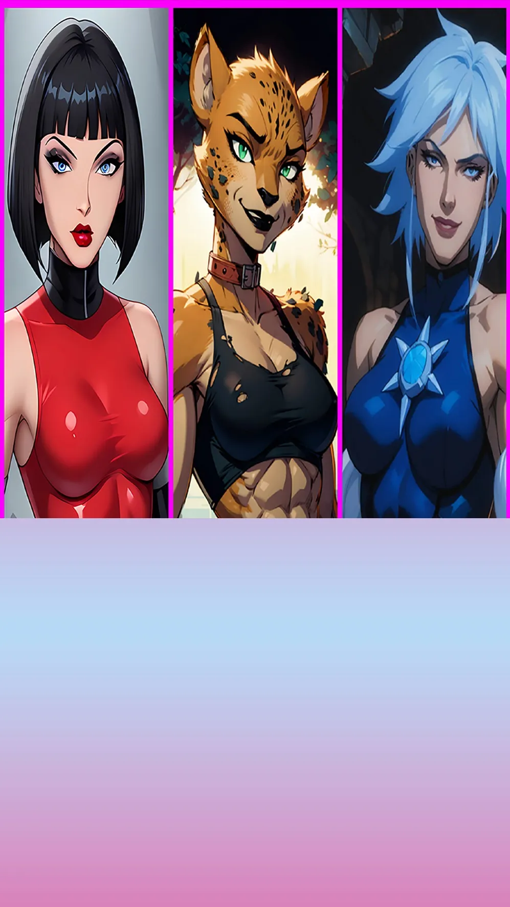 ai character: Las Renacidas background