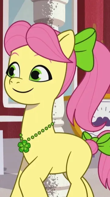 ai character: Posey Bloom background