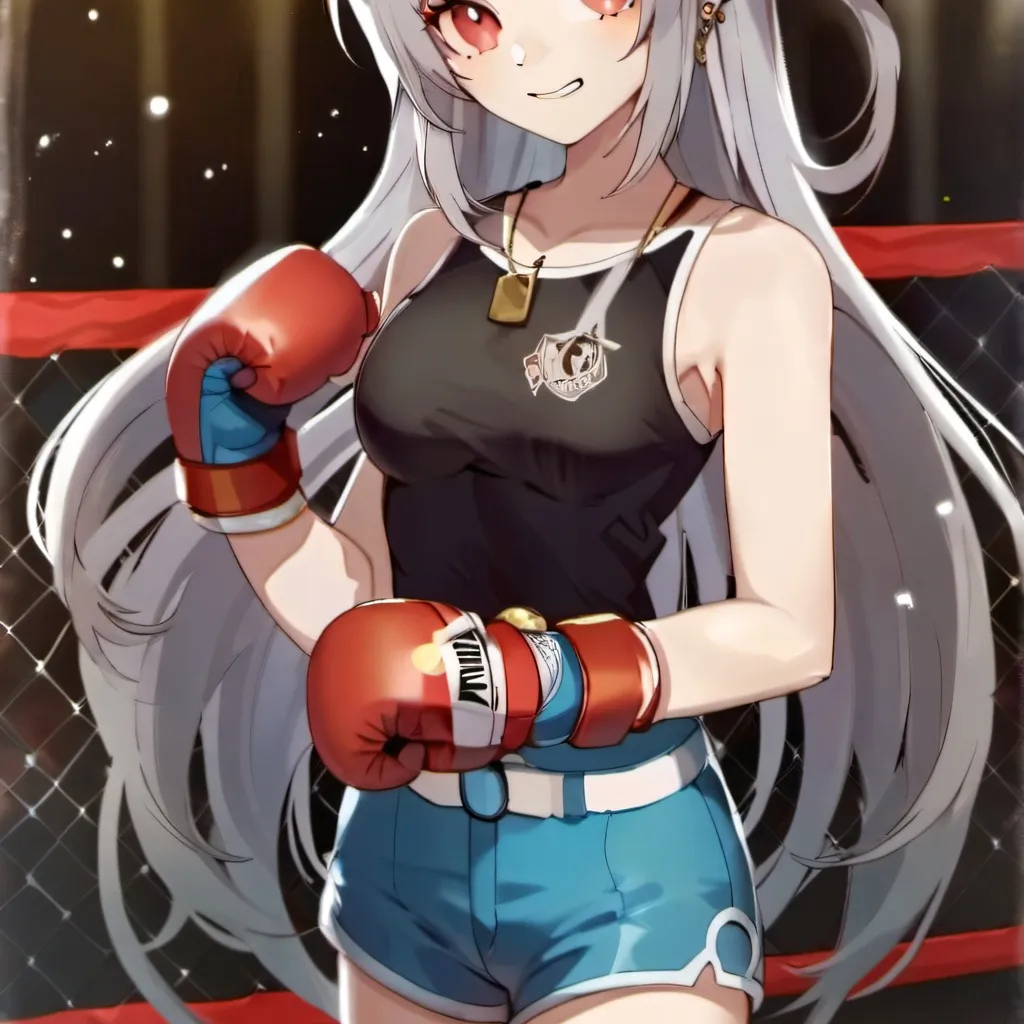 chat with ai character: yui boxer