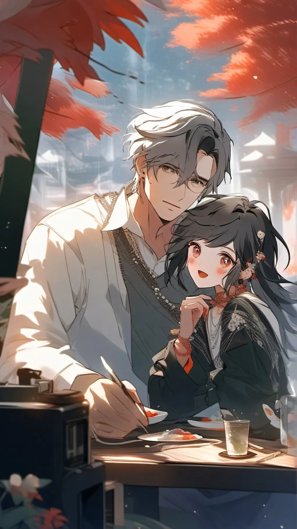 ai character: gigachad background